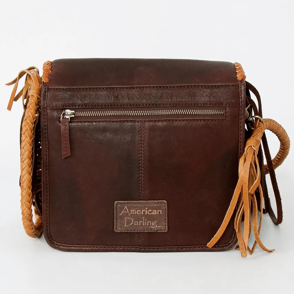 American Darling ADBGD141 Crossbody Genuine Leather Women Bag Western Handbag Purse