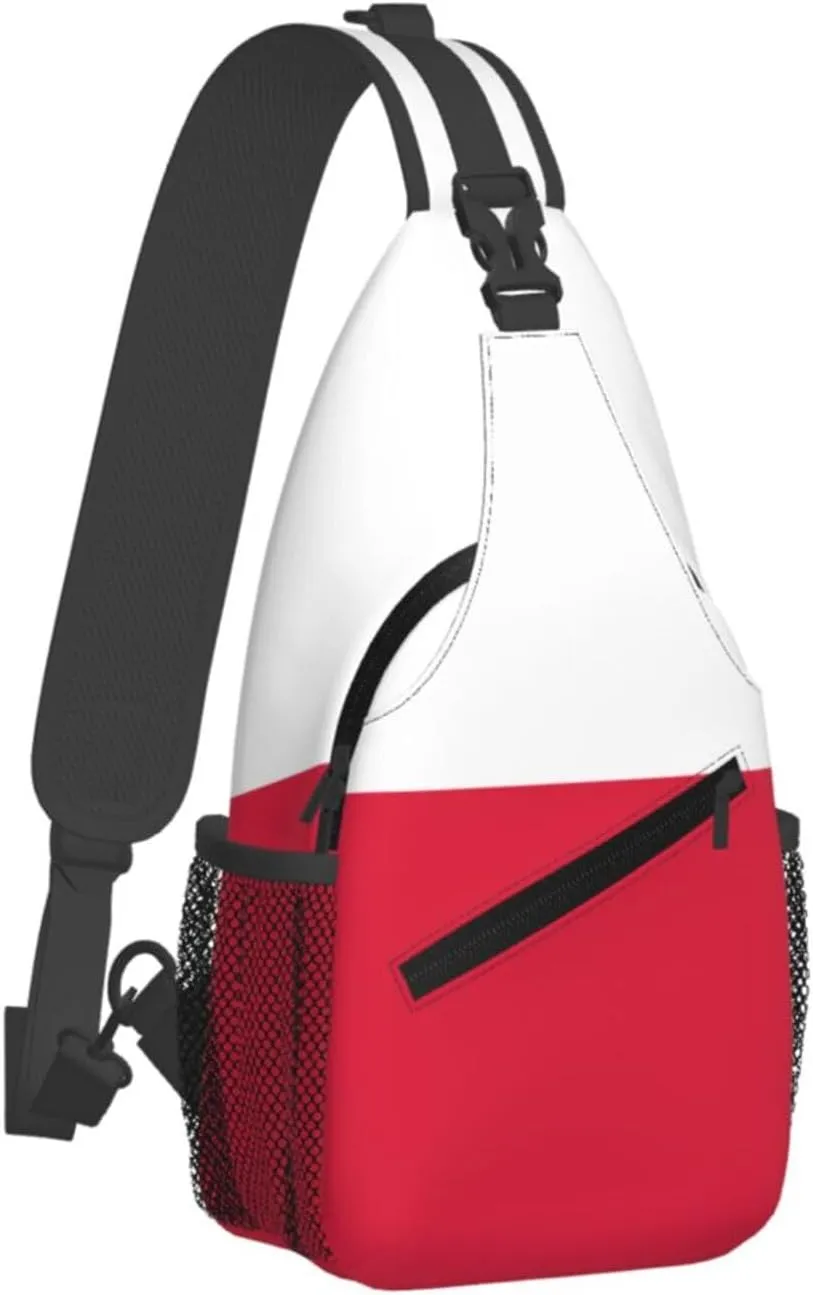 American Flag Stars Sling Bag Adjustable Chest Bags Casual Crossbody Bag Travel Shoulder Backpack