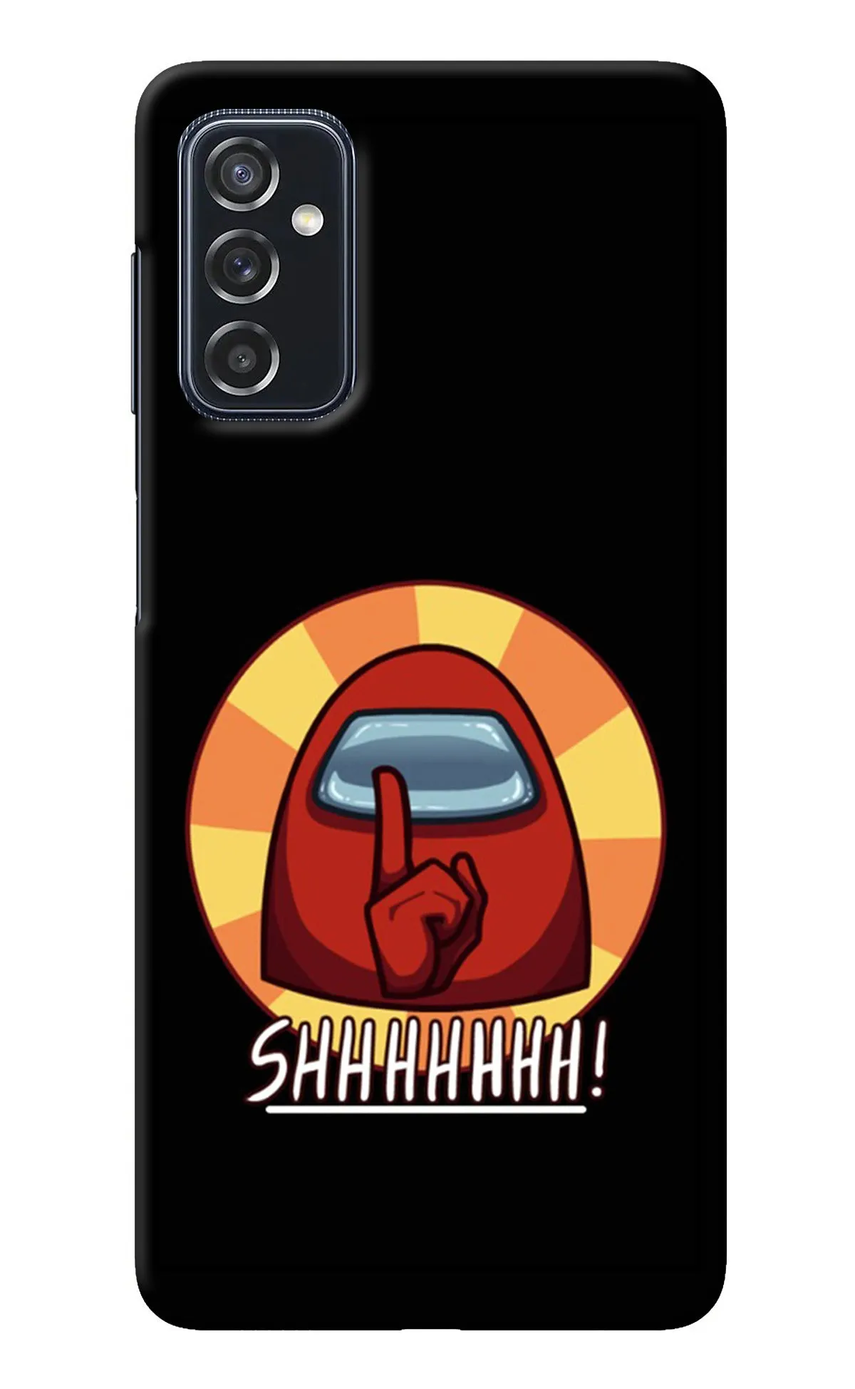 Among Us Shhh! Samsung M52 5G Back Cover