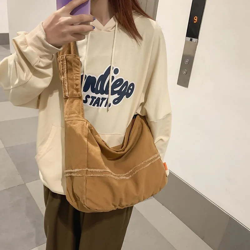 Amozae-Back To School Gifts Vintage Distressed Crossbody Bag