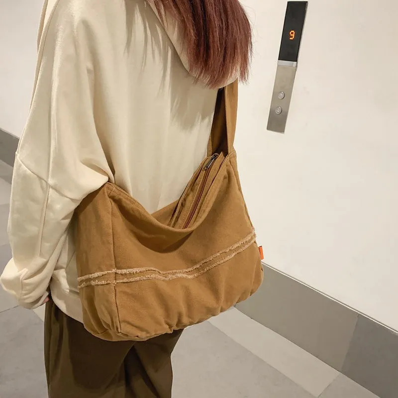 Amozae-Back To School Gifts Vintage Distressed Crossbody Bag