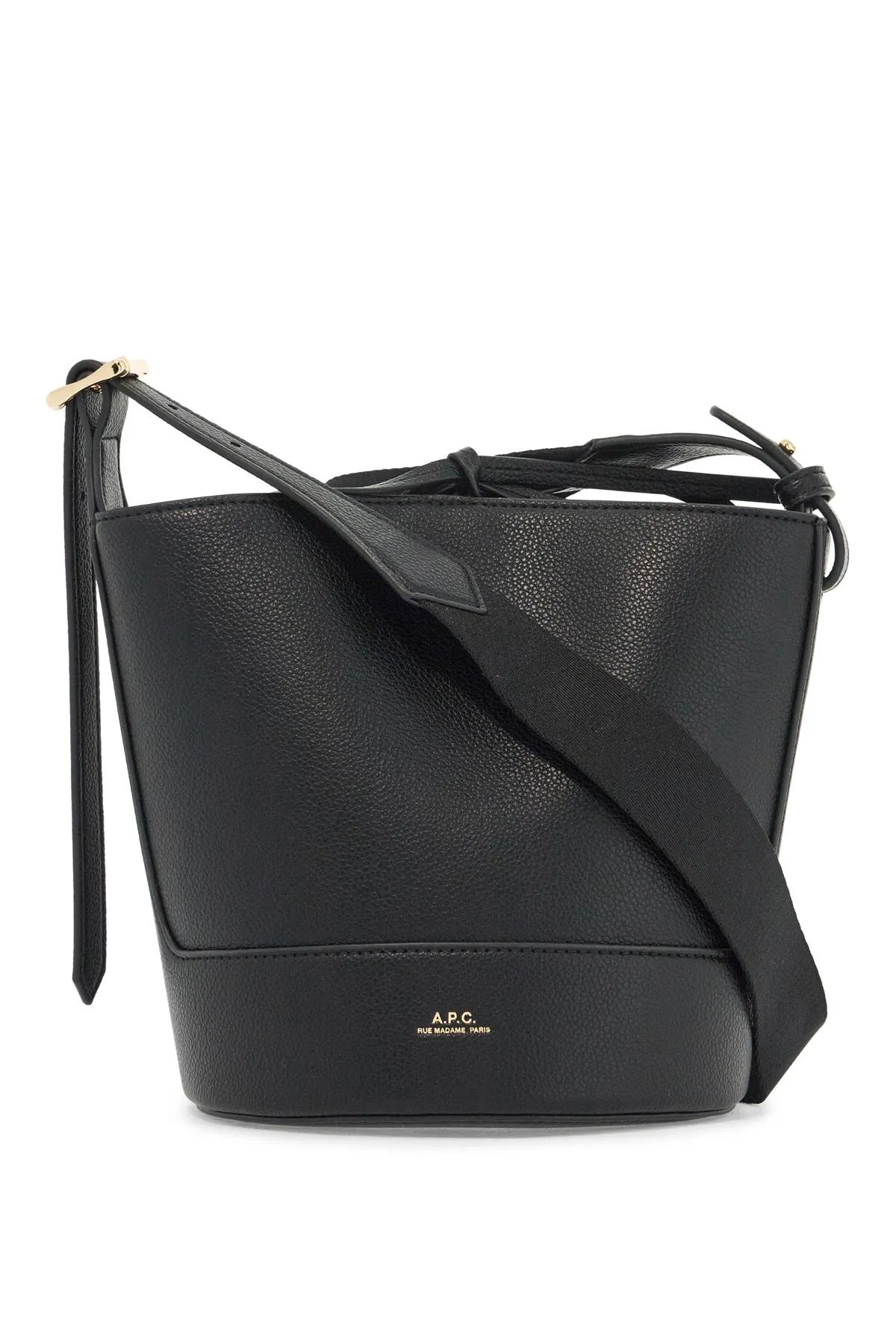 ana bucket bag in italian PUABO F61993 LZZ BLACK