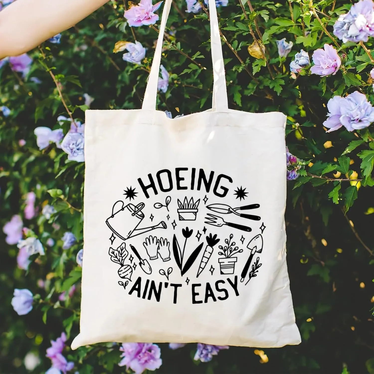 Andeiltech Canvas Christian Tote Bags Bible Canvas Bag Faith-Inspired Graphic Book Tote for Church Christian Birthday Gifts
