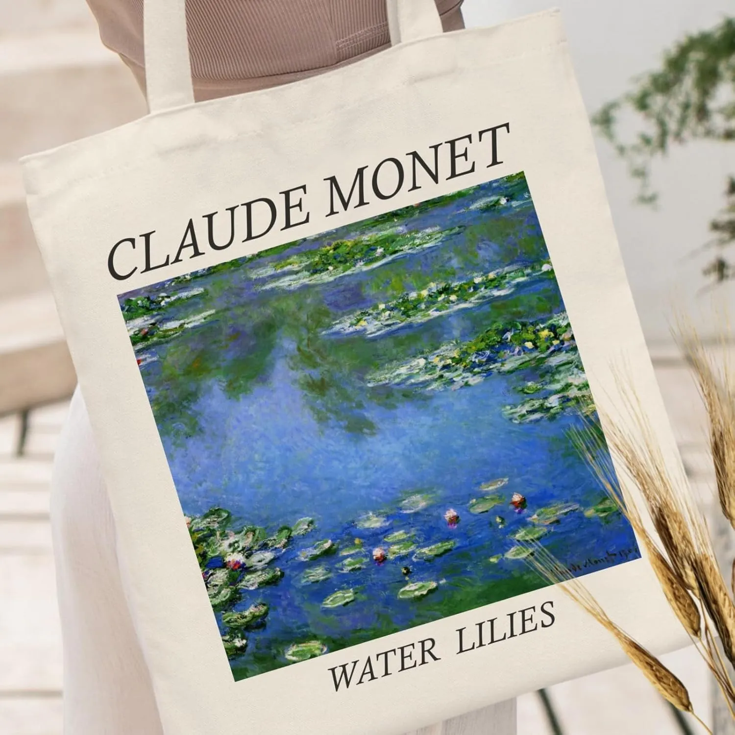 Andeiltech Canvas Tote Bag Aesthetic Cute Vintage Tote Bags Book Shoulder bag Gifts Reusable Grocery Bags for Women