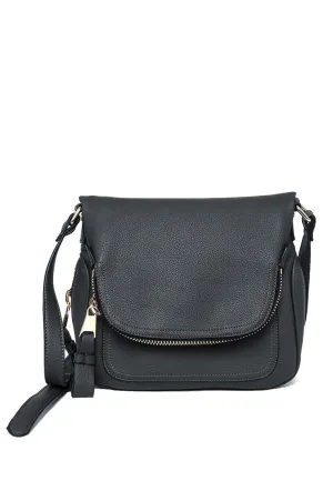 Andie Saddle Bag (Pebble Gray)