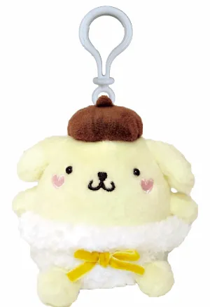 Angel Pompom Purin 4.5" PLUSHY Mascot Bag Charm
