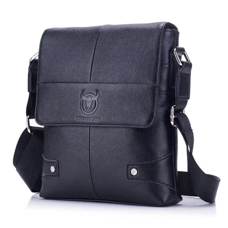 Angelo Ricci™ Genuine Leather Vintage Crossbody Bag