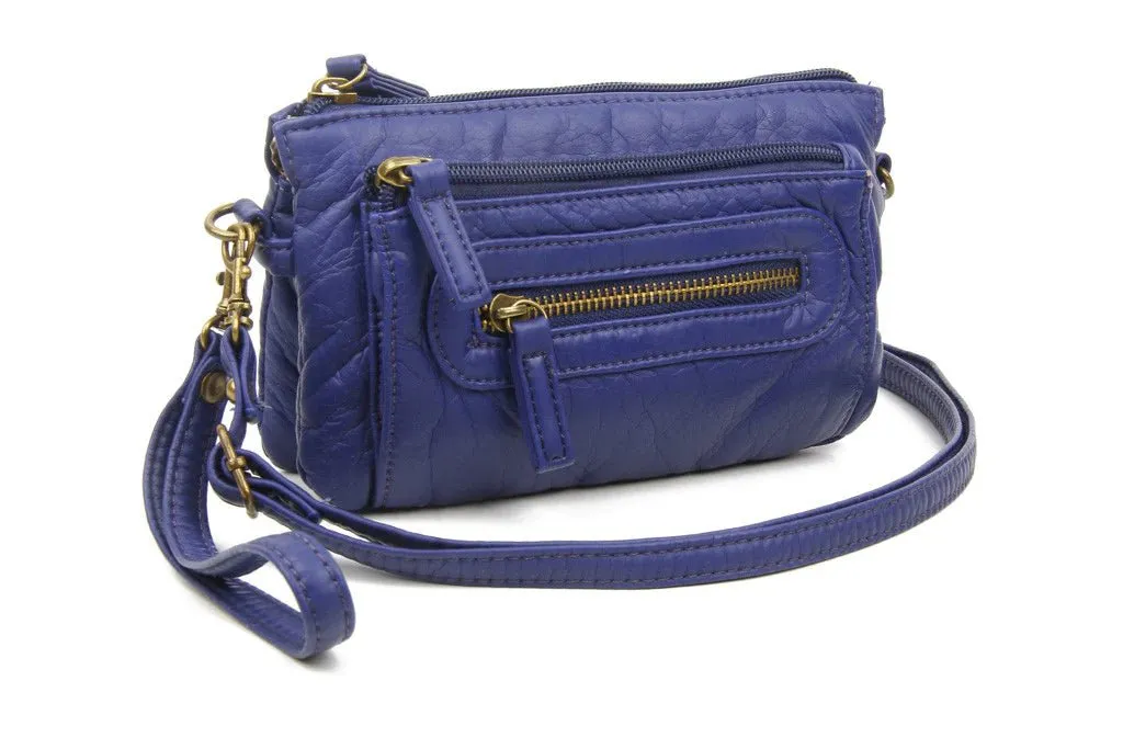 Anita Three Way Crossbody Wristlet Purse