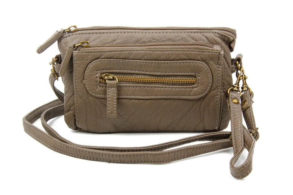 Anita Three Way Crossbody Wristlet Purse