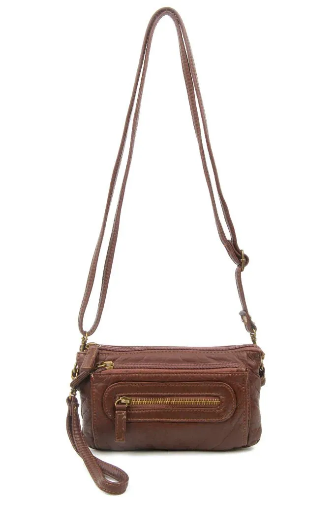 Anita Three Way Crossbody Wristlet Purse