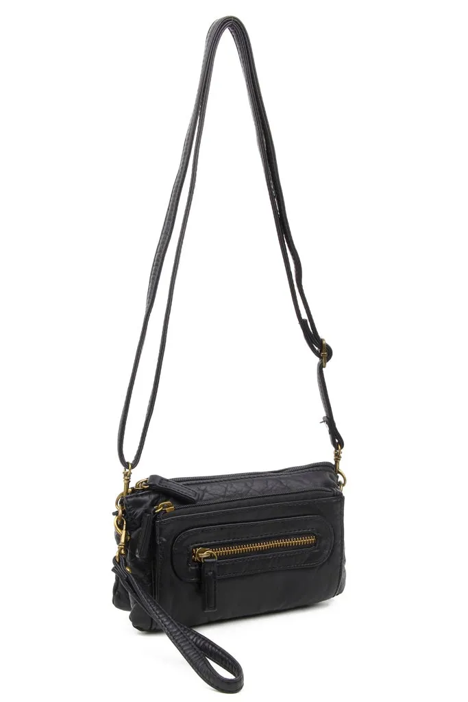 Anita Three Way Crossbody Wristlet Purse