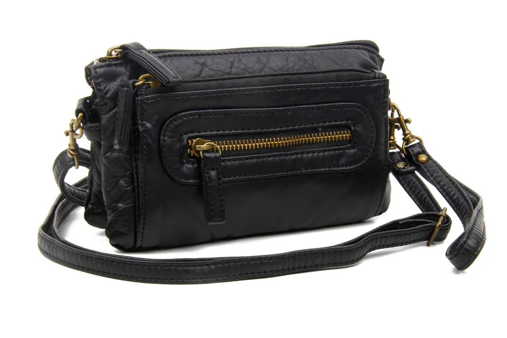 Anita Three Way Crossbody Wristlet Purse