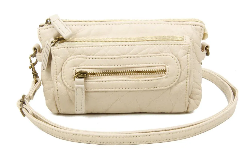 Anita Three Way Crossbody Wristlet Purse