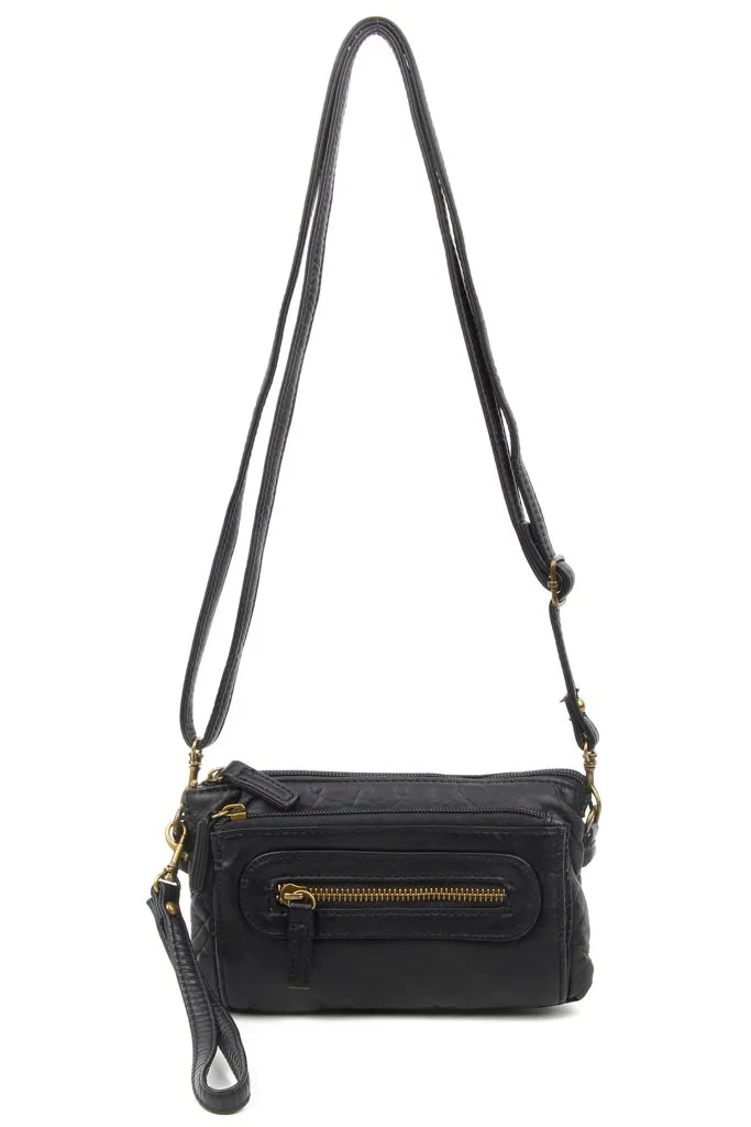 Anita Three Way Crossbody Wristlet Purse