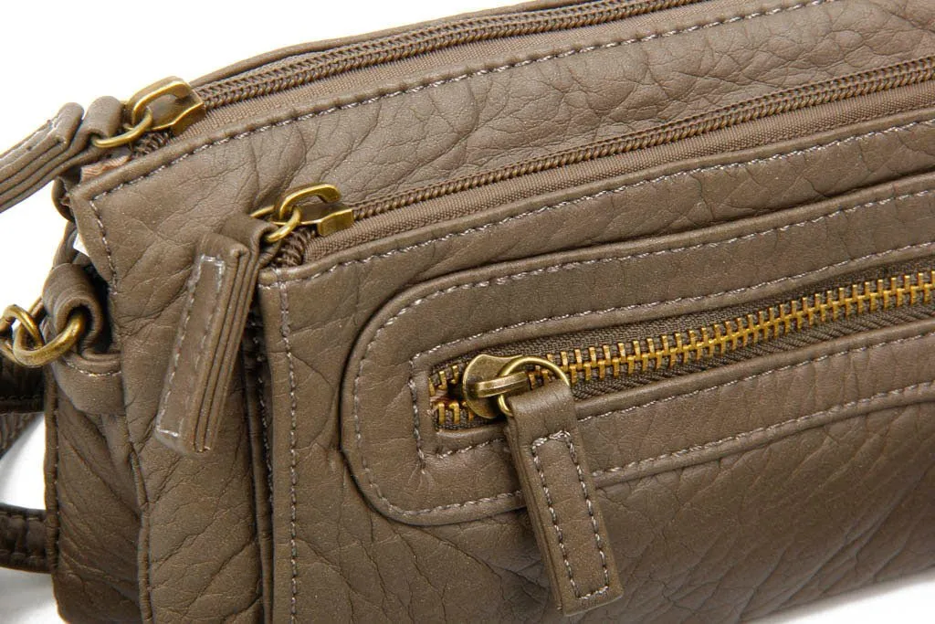 Anita Three Way Crossbody Wristlet Purse