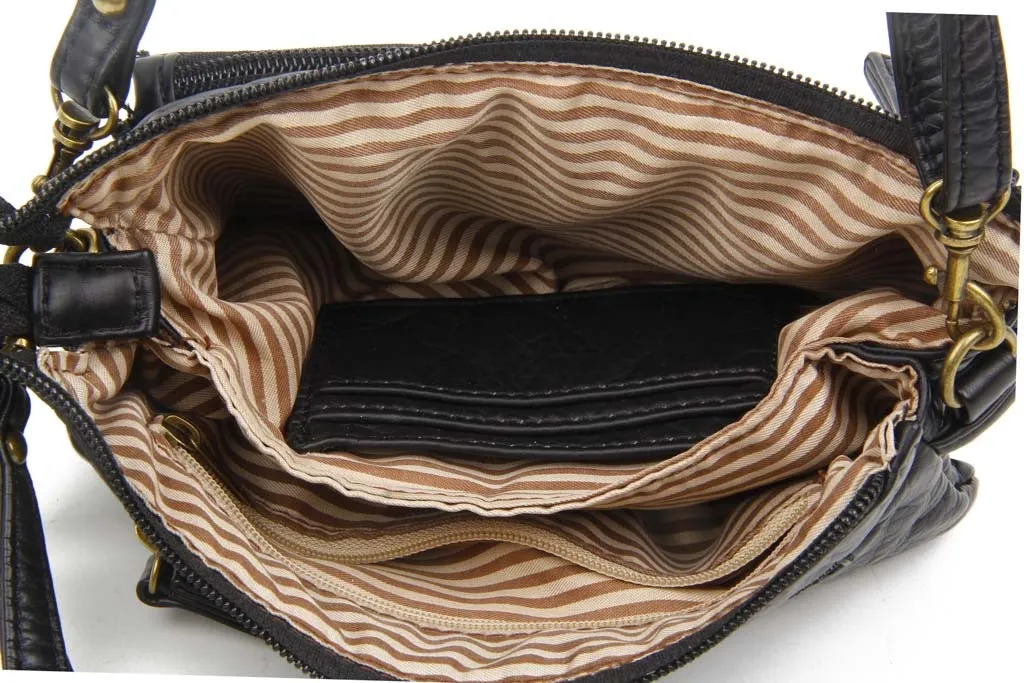 Anita Three Way Crossbody Wristlet Purse