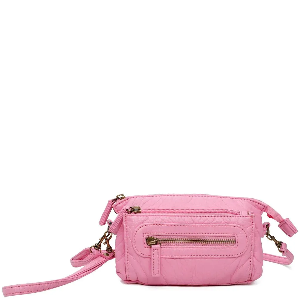 Anita Three Way Crossbody Wristlet Purse