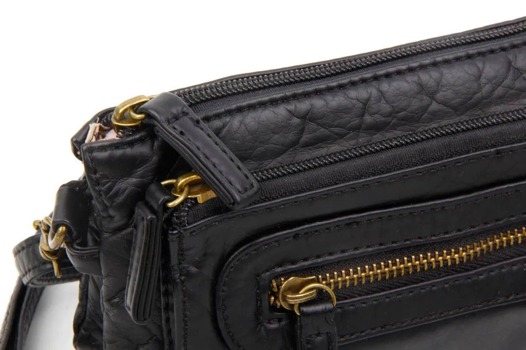 Anita Three Way Crossbody Wristlet Purse