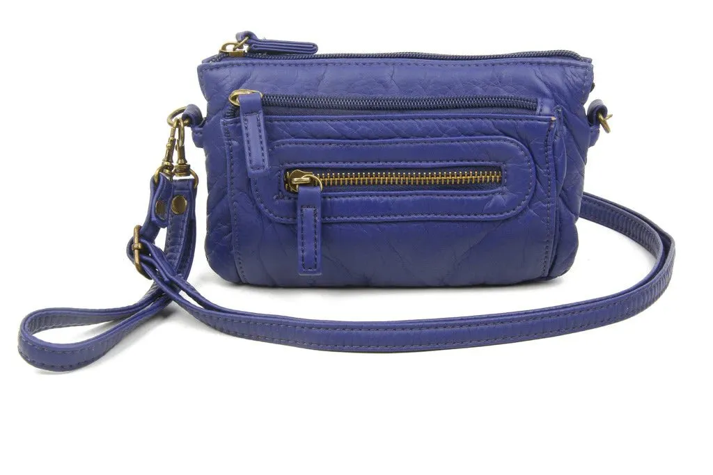Anita Three Way Crossbody Wristlet Purse