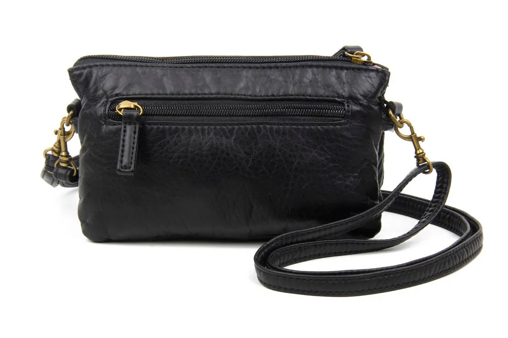 Anita Three Way Crossbody Wristlet Purse