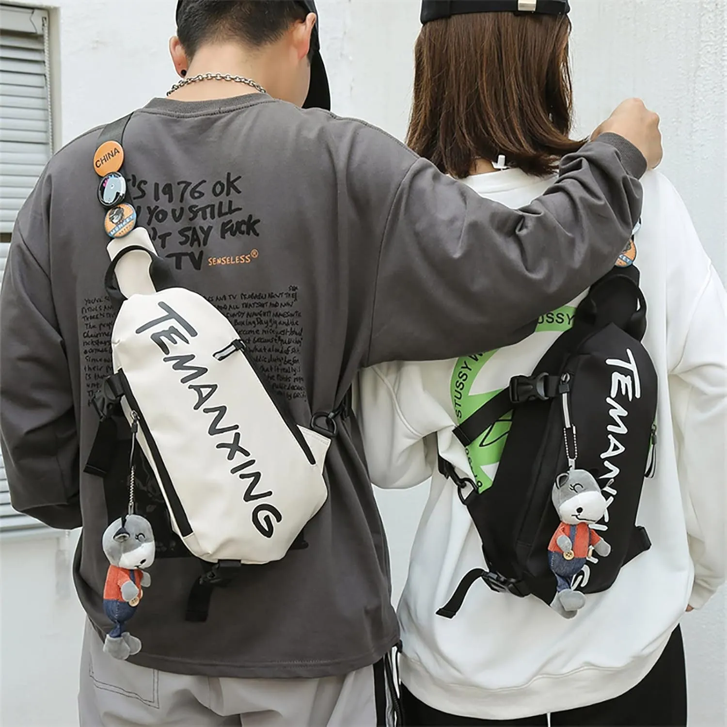 Anti Theft Crossbody Bag for Women Multi Pocket Crossbody Purses Shoulder Handbags Casual Daily Daypack Purse