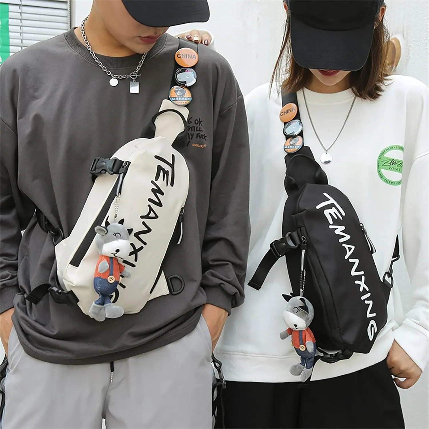 Anti Theft Crossbody Bag for Women Multi Pocket Crossbody Purses Shoulder Handbags Casual Daily Daypack Purse