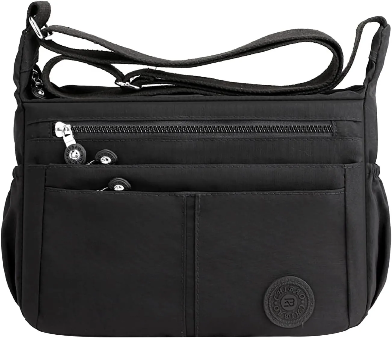 Anti Theft Shoulder Bags for Woman Small Designer Crossbody Bags for Women Carry Options for Work and Daily Use(Black)