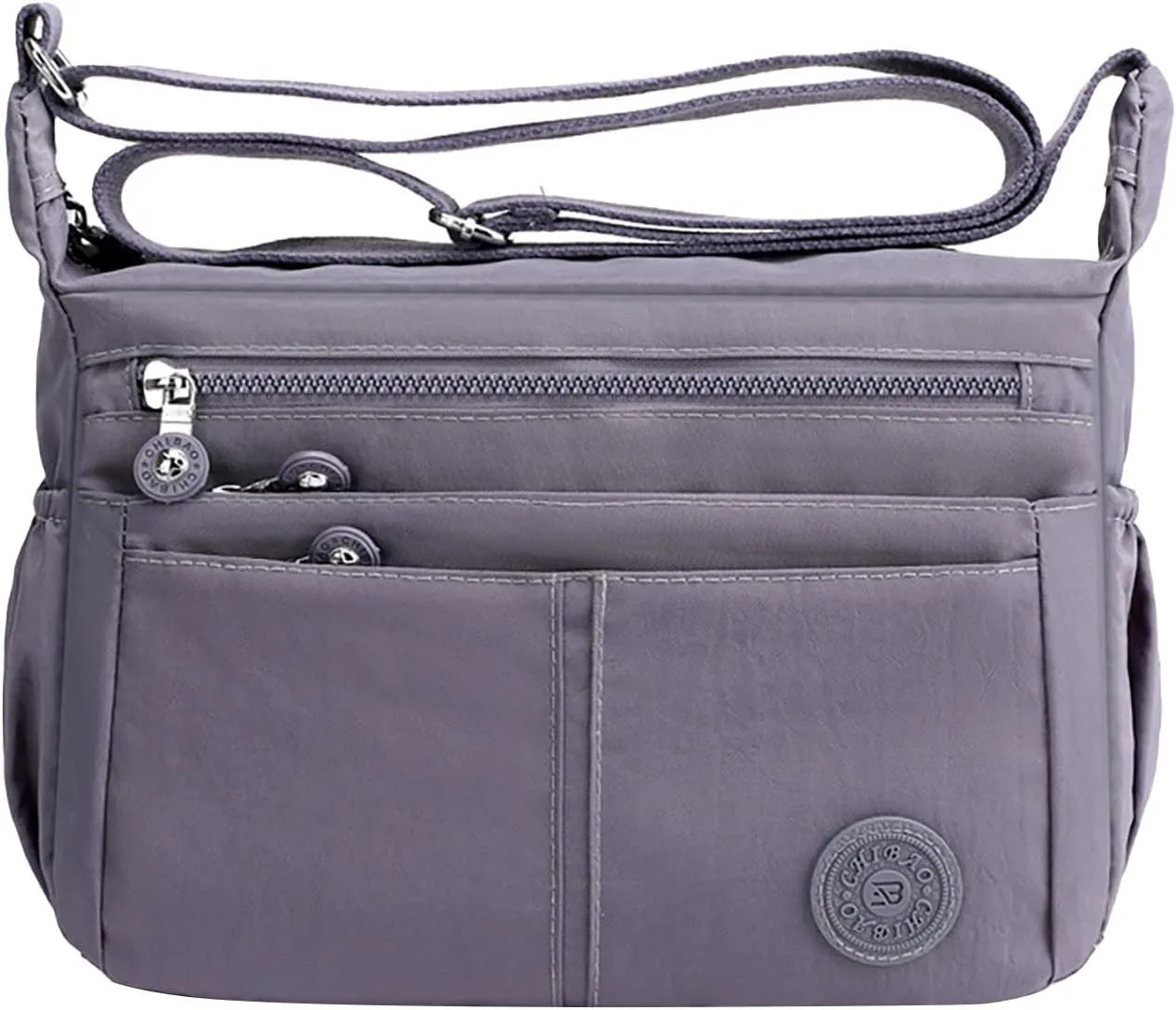 Anti Theft Shoulder Bags for Woman Small Designer Crossbody Bags for Women Carry Options for Work and Daily Use(Grey)