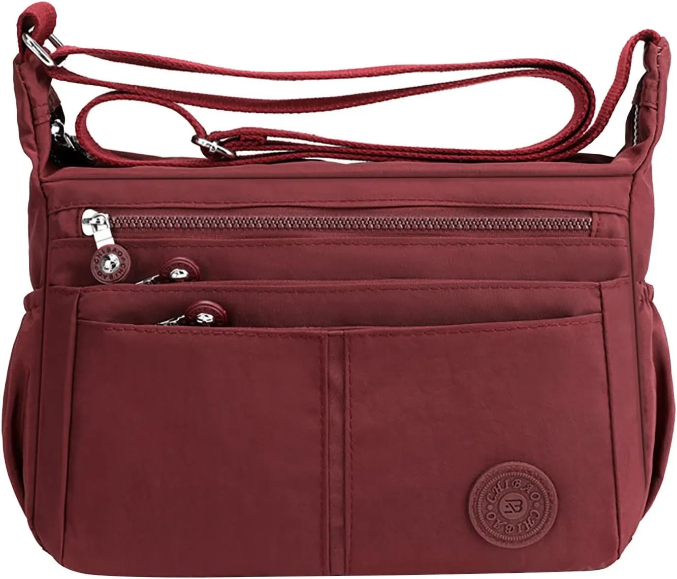 Anti Theft Shoulder Bags for Woman Small Designer Crossbody Bags for Women Carry Options for Work and Daily Use(Red)