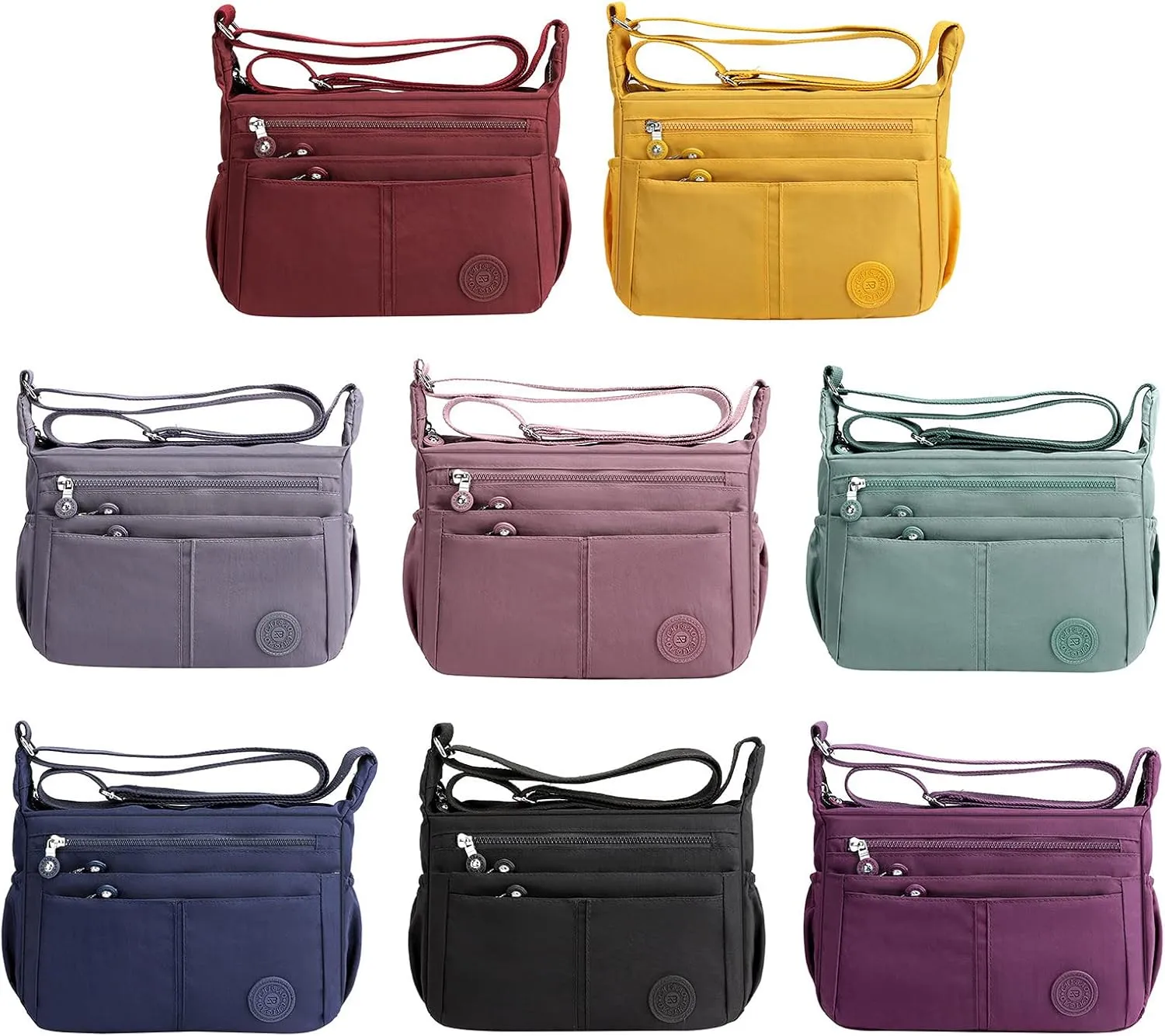 Anti Theft Shoulder Bags for Woman Small Designer Crossbody Bags for Women Carry Options for Work and Daily Use(Yellow)