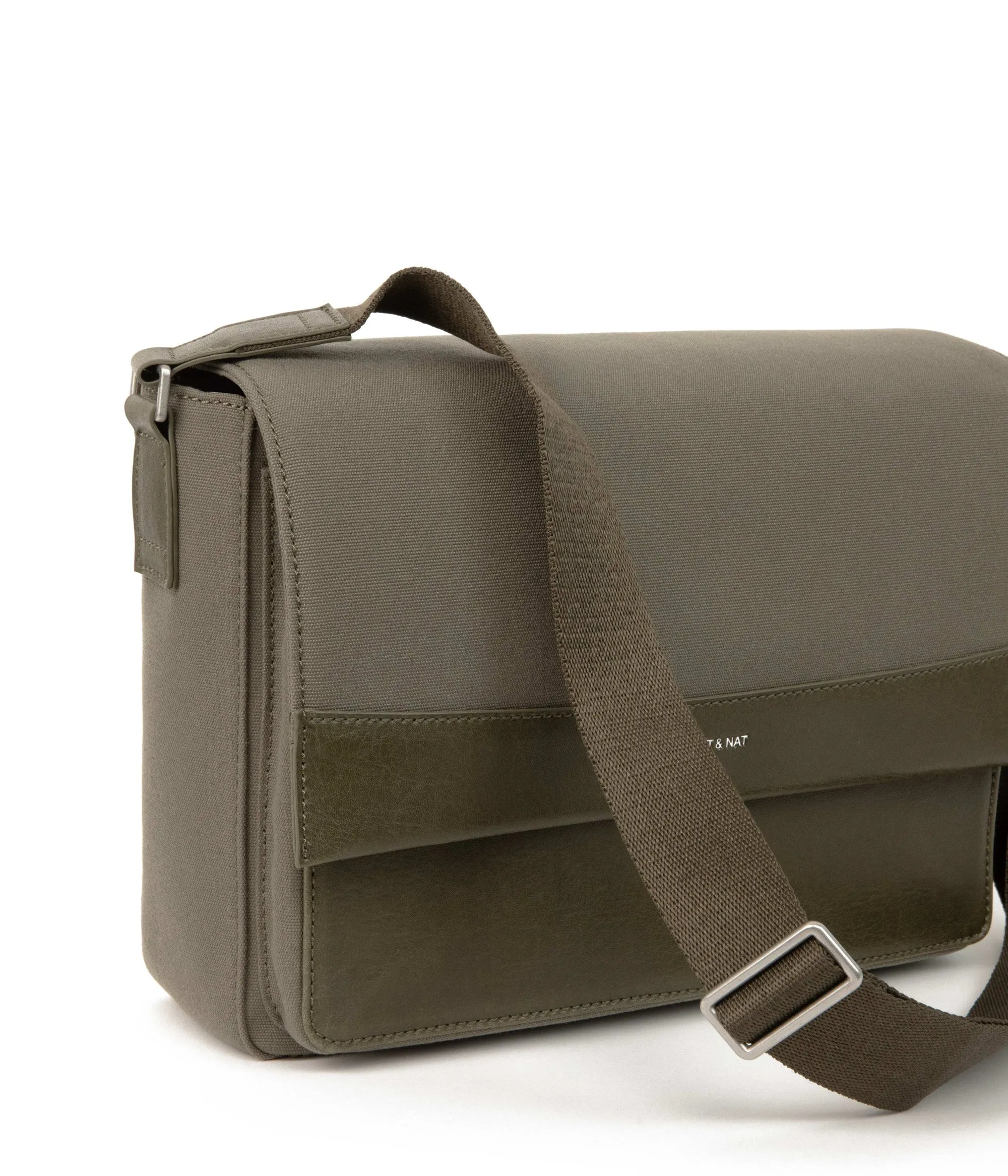 ANTON Vegan Messenger Bag - Canvas