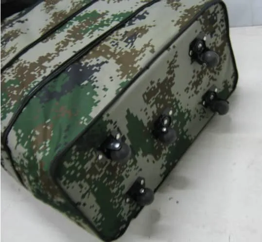 Army 42" XXL Jumbo Rolling Wheeled Duffel Bag -Expandable Spinner Bag PMDF01