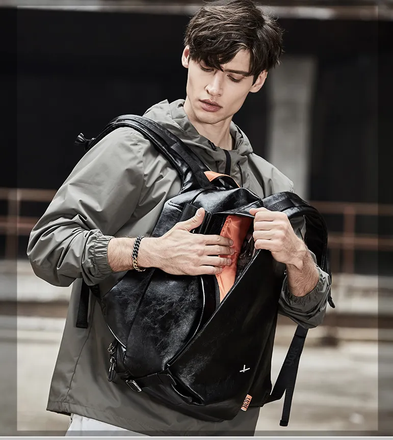 ARTIST WALK ON TREND MULTI PURPOSE PU LEATHER BACKPACK