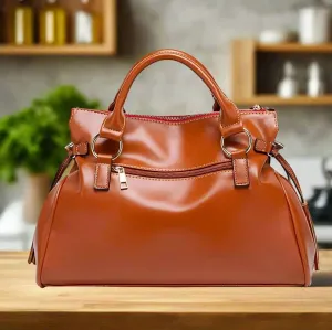 Asset | Premium PU Leather Handbag with Tassels