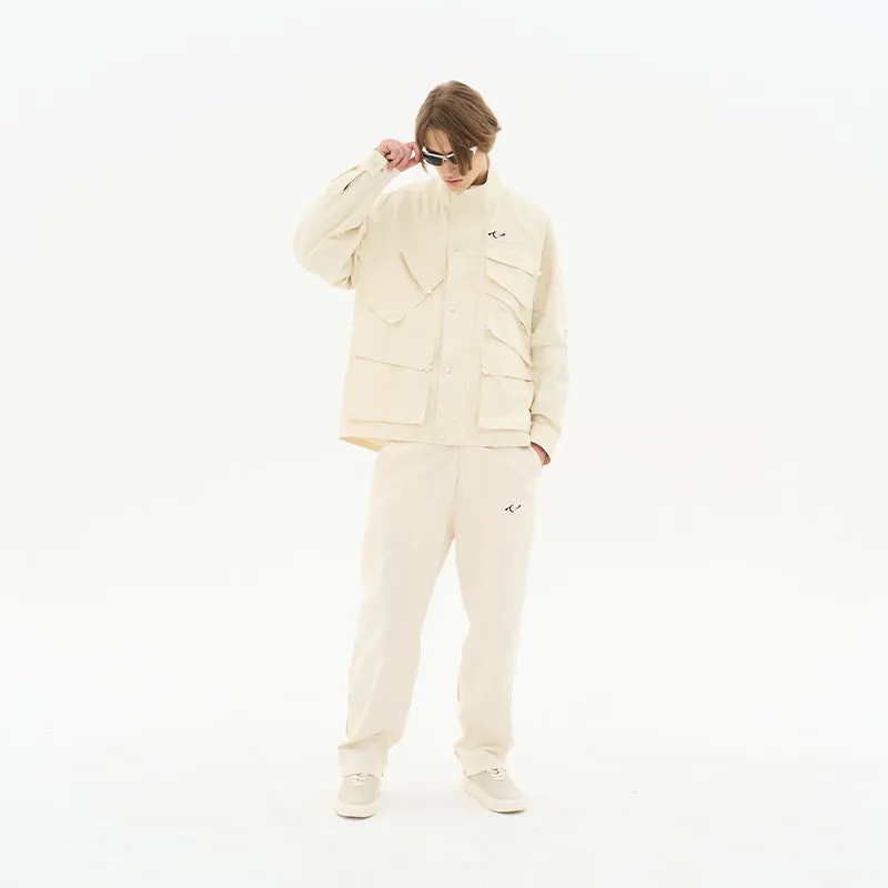 Asymmetrical Multi-Pocket Functional Jacket