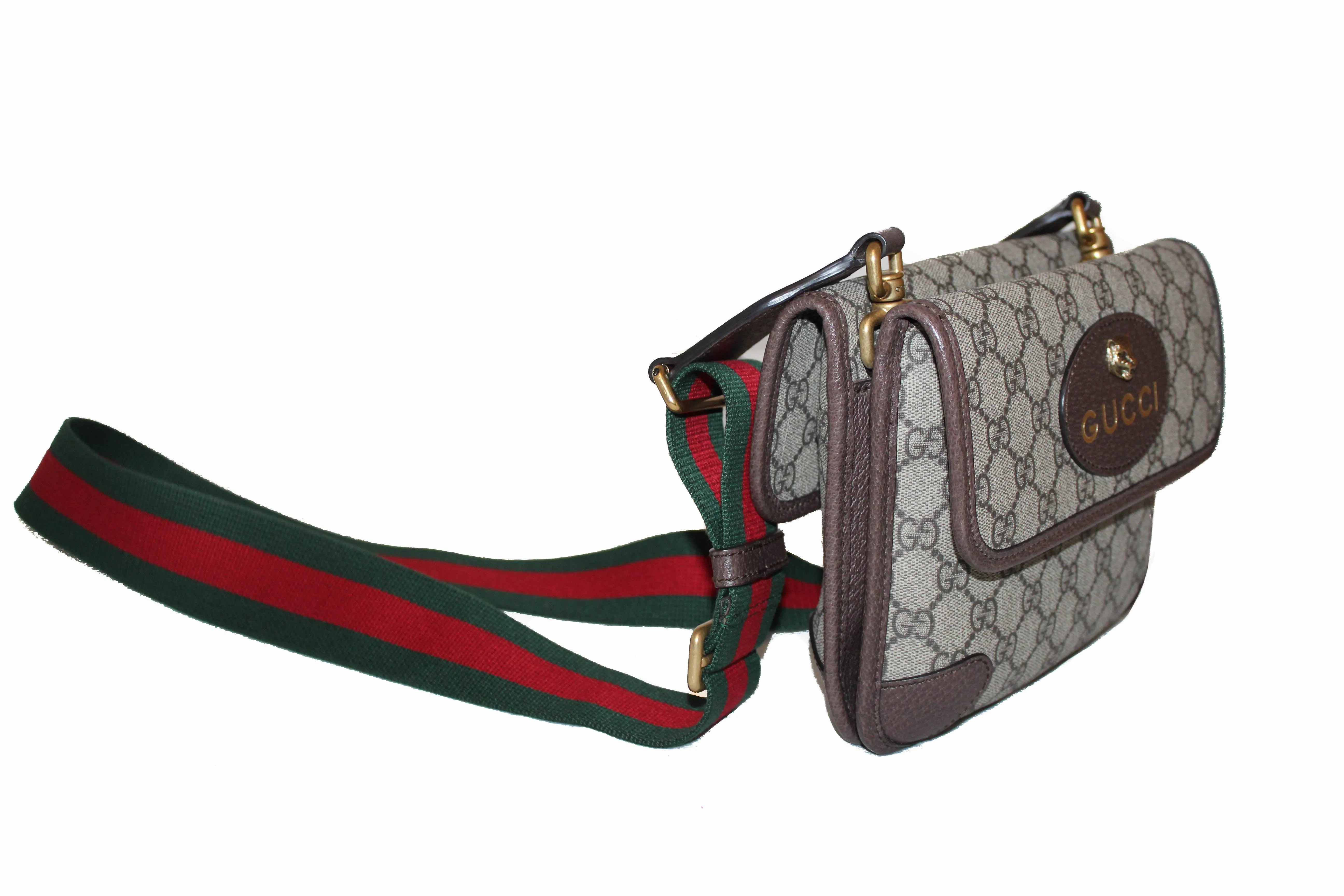Authentic Gucci Neo Vintage Small Messenger Bag