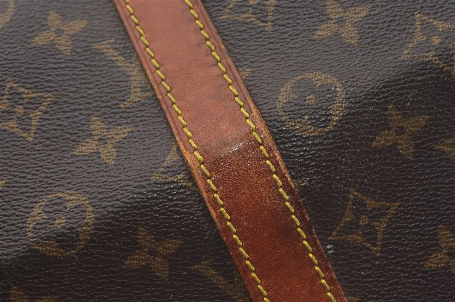 Authentic Louis Vuitton Monogram Keepall 55 Travel Boston Bag M41424 LV 1441J