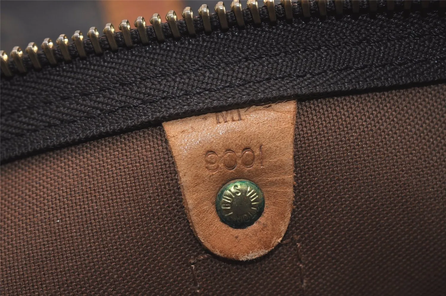 Authentic Louis Vuitton Monogram Keepall 55 Travel Boston Bag M41424 LV 5771J