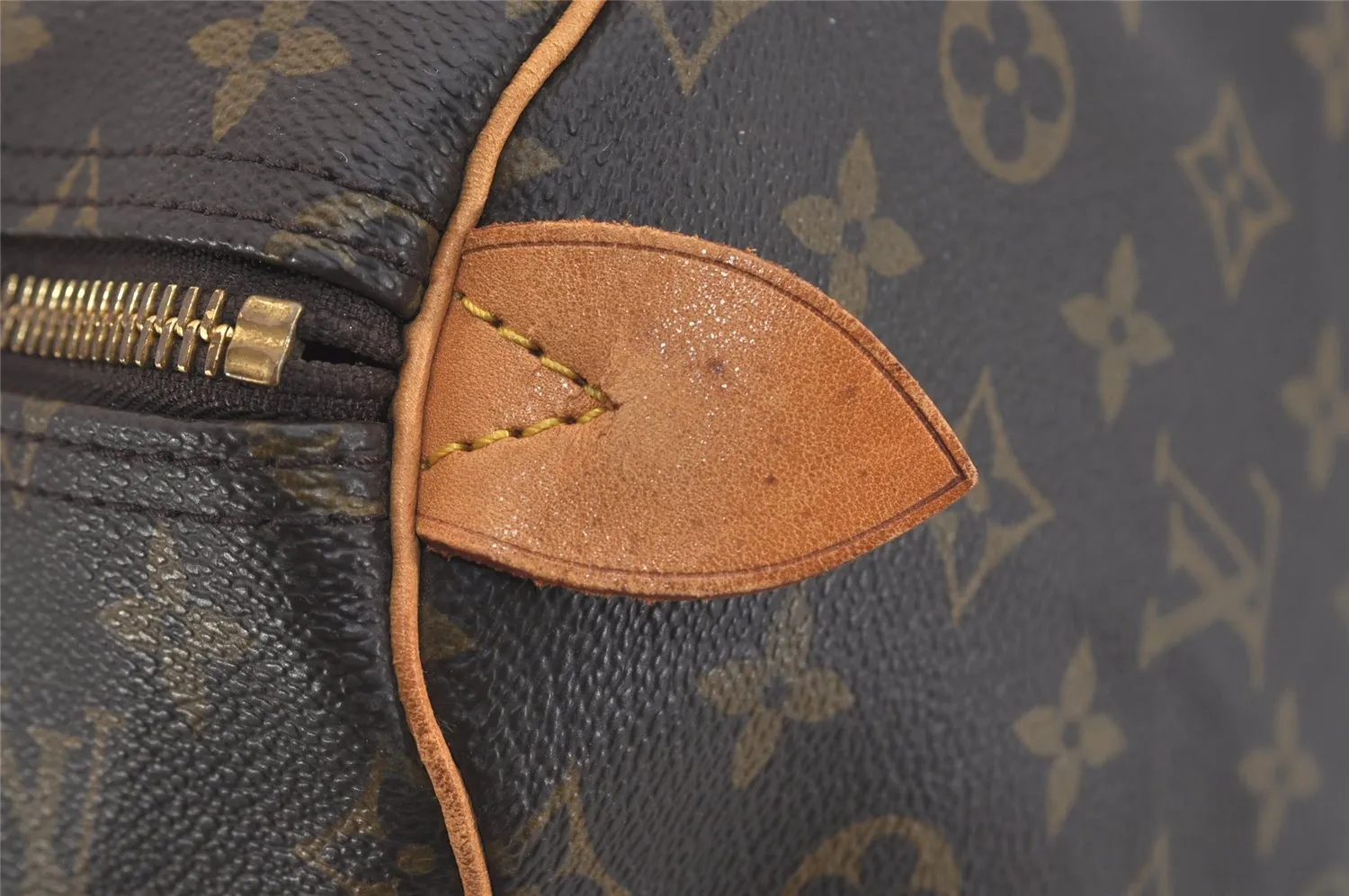 Authentic Louis Vuitton Monogram Keepall 55 Travel Boston Bag M41424 LV 5771J