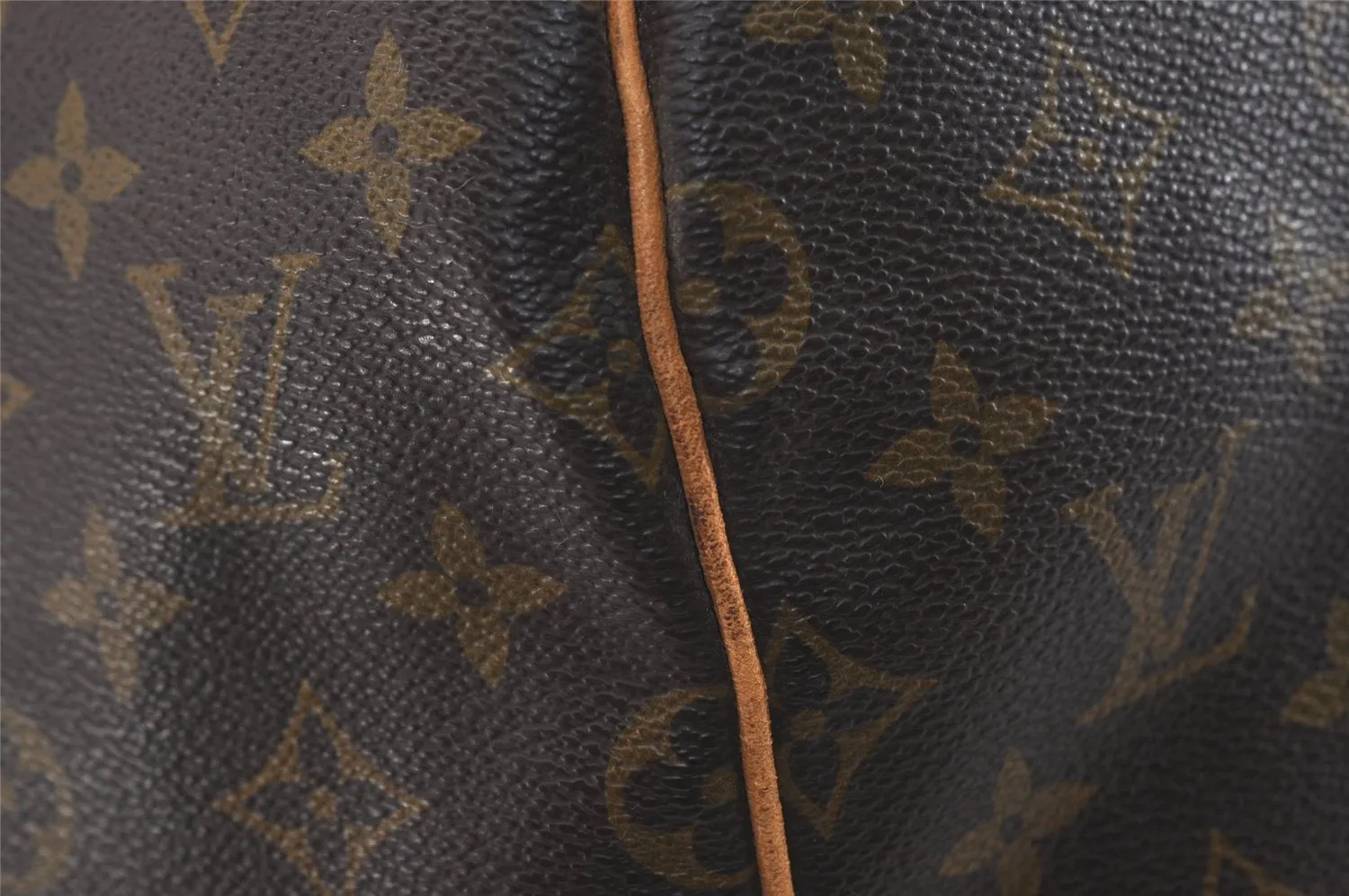 Authentic Louis Vuitton Monogram Keepall 55 Travel Boston Bag M41424 LV 5771J