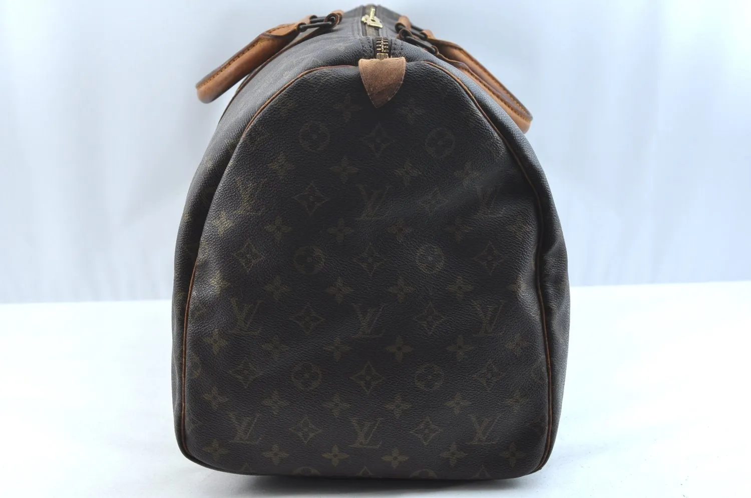 Authentic Louis Vuitton Monogram Keepall 55 Travel Boston Bag M41424 LV K9767