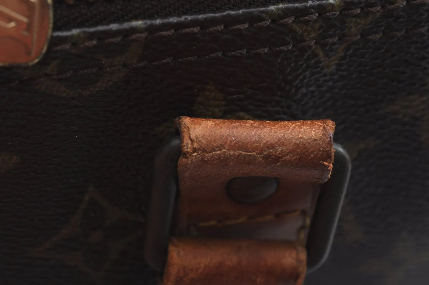 Authentic Louis Vuitton Monogram Keepall 55 Travel Boston Bag M41424 LV K9767