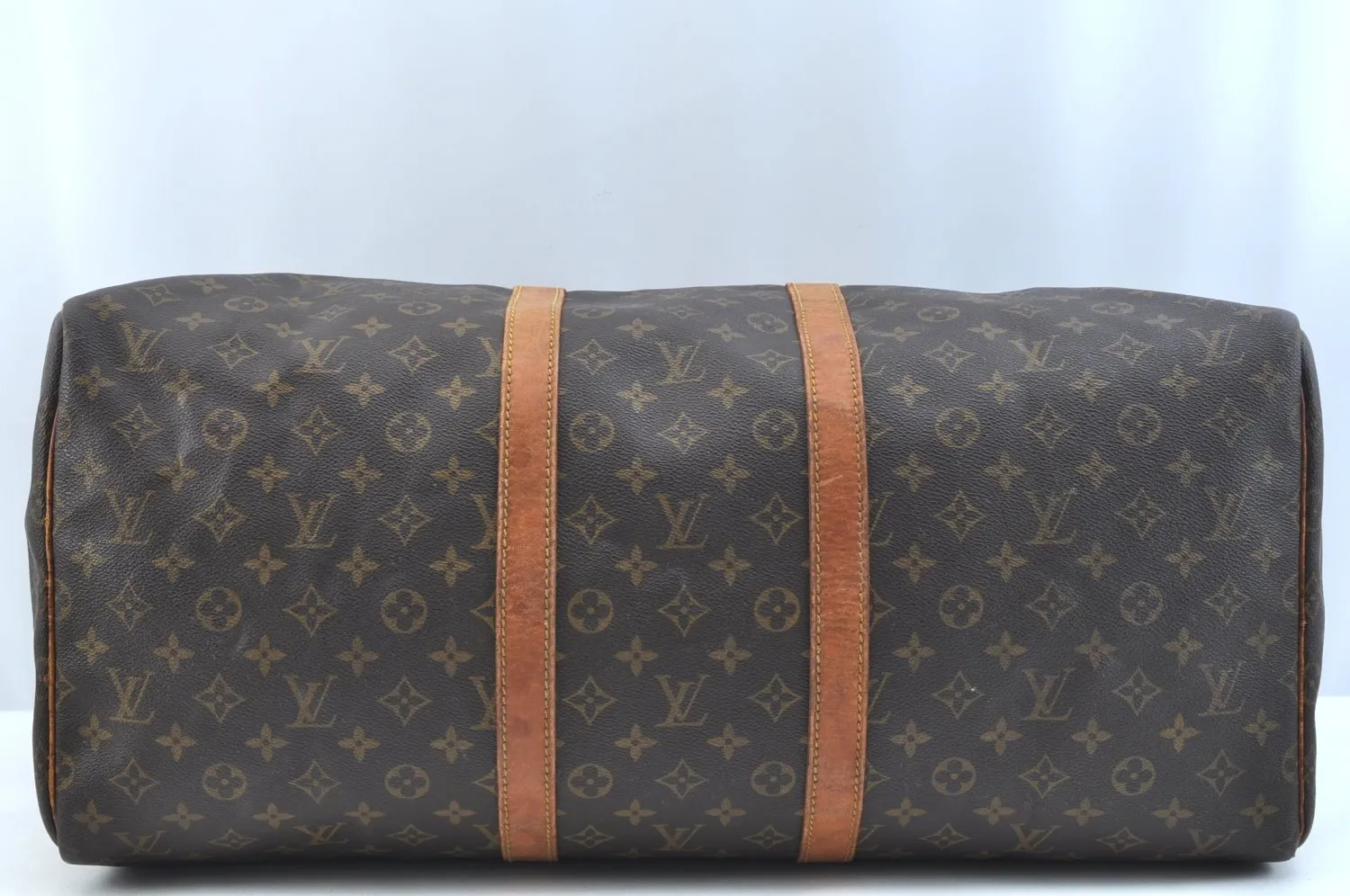 Authentic Louis Vuitton Monogram Keepall 55 Travel Boston Bag M41424 LV K9767