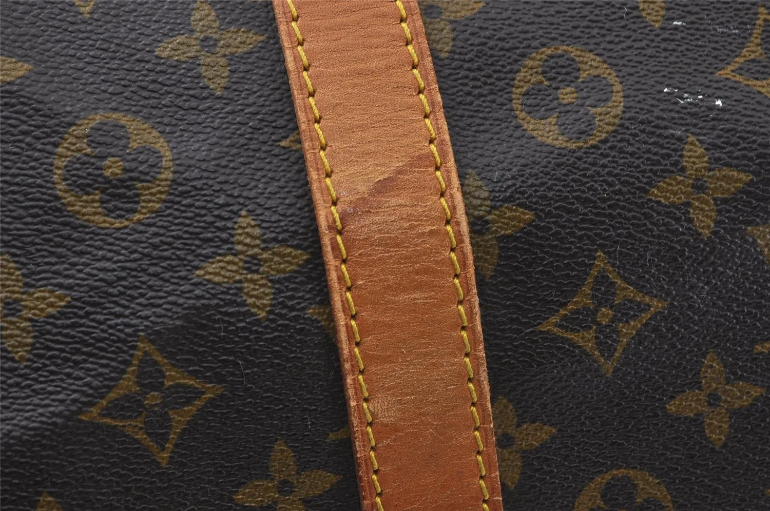 Authentic Louis Vuitton Monogram Keepall 60 Travel Boston Bag M41422 LV 6209I