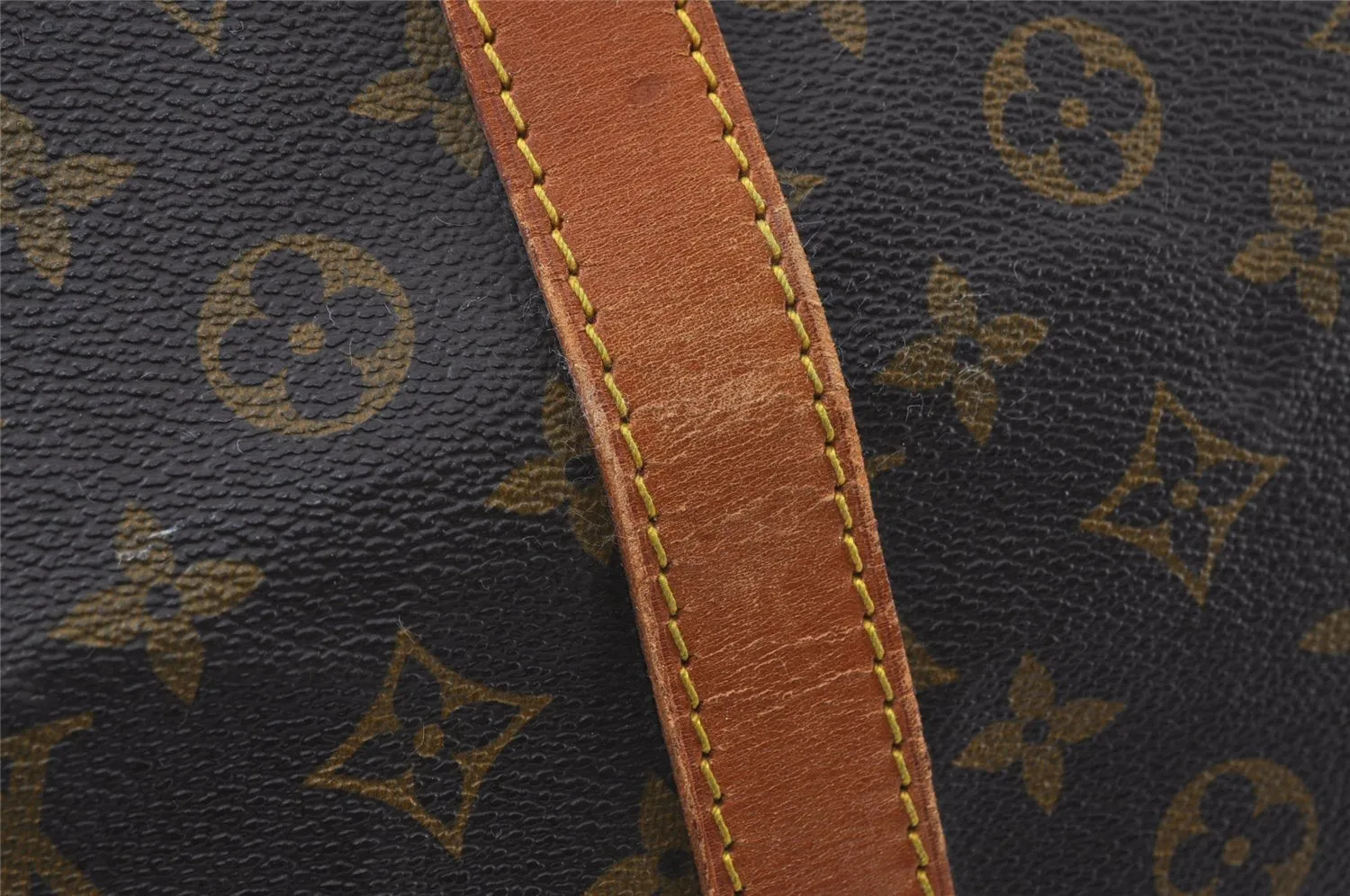 Authentic Louis Vuitton Monogram Keepall 60 Travel Boston Bag M41422 LV 6209I