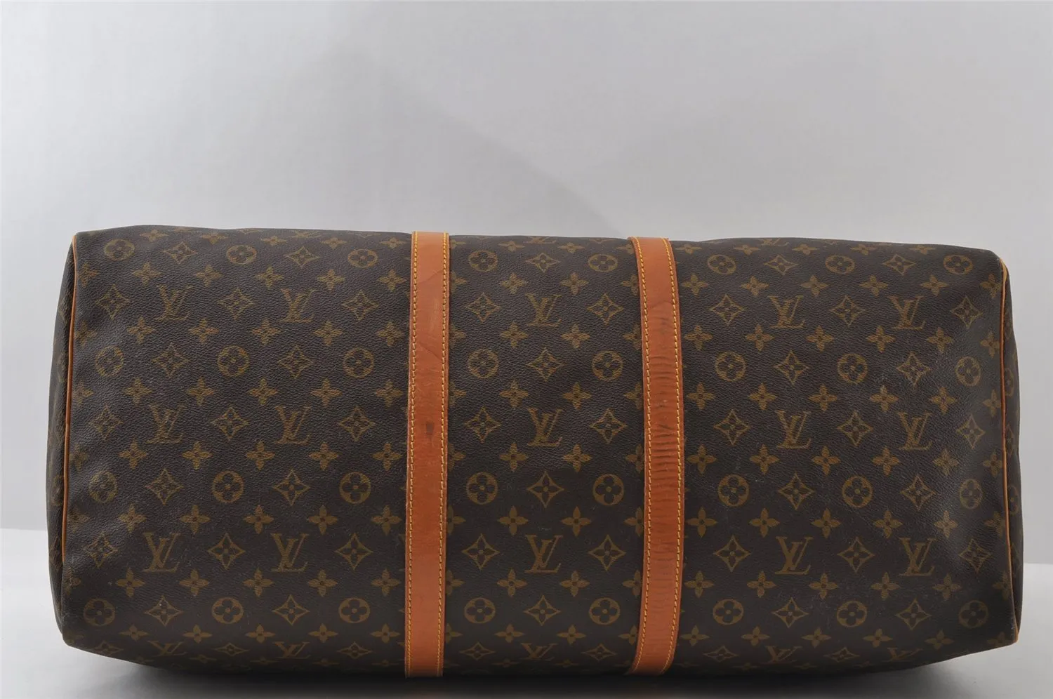 Authentic Louis Vuitton Monogram Keepall 60 Travel Boston Bag M41422 LV 6209I