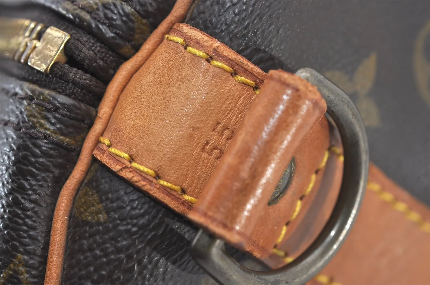 Authentic Louis Vuitton Monogram Keepall Bandouliere 55 M41414 Boston Bag 2960J