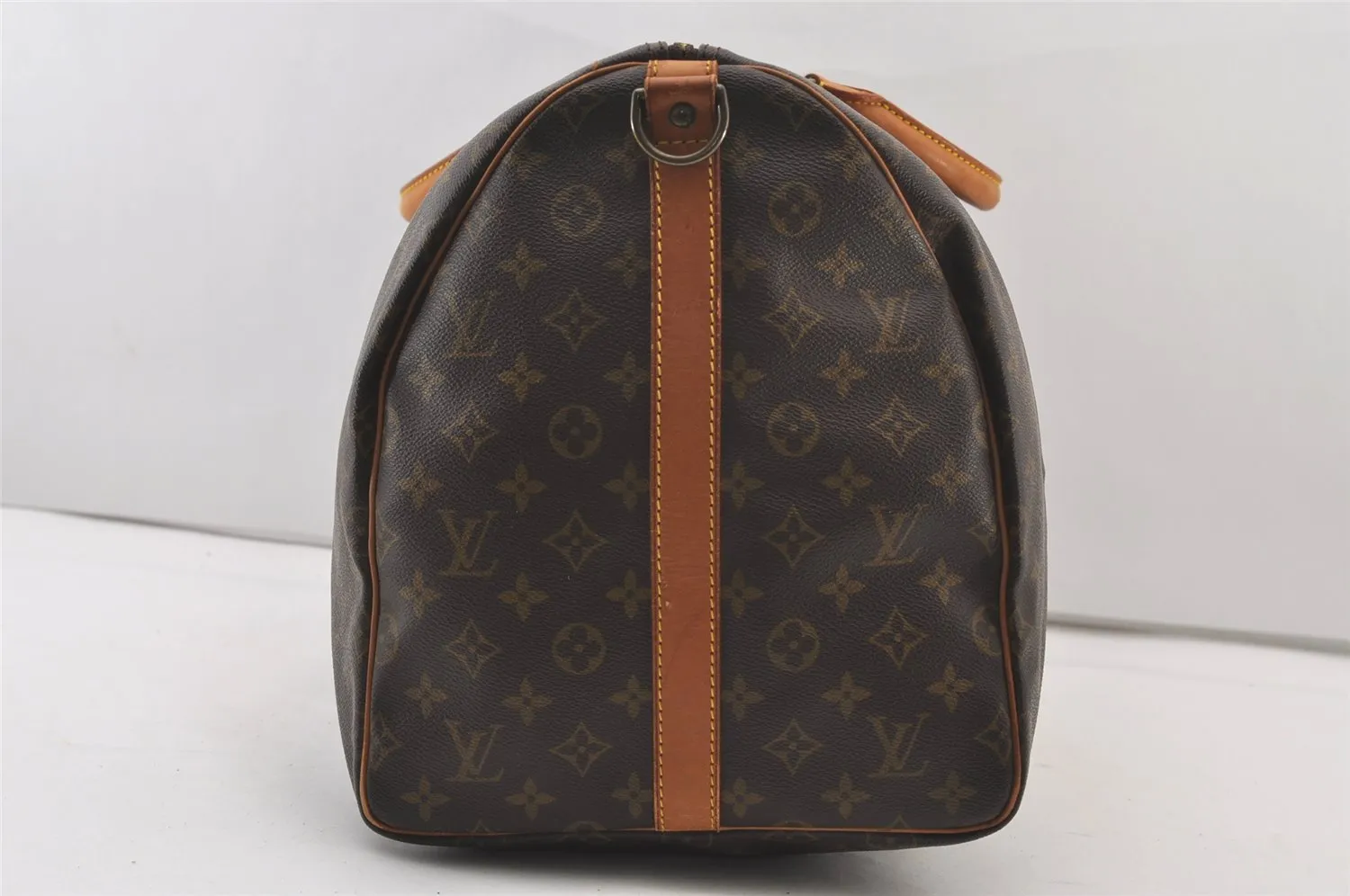 Authentic Louis Vuitton Monogram Keepall Bandouliere 55 M41414 Boston Bag 2960J