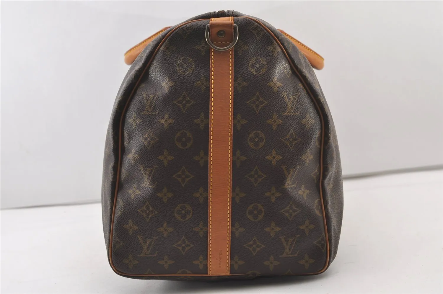 Authentic Louis Vuitton Monogram Keepall Bandouliere 55 M41414 Boston Bag 2960J