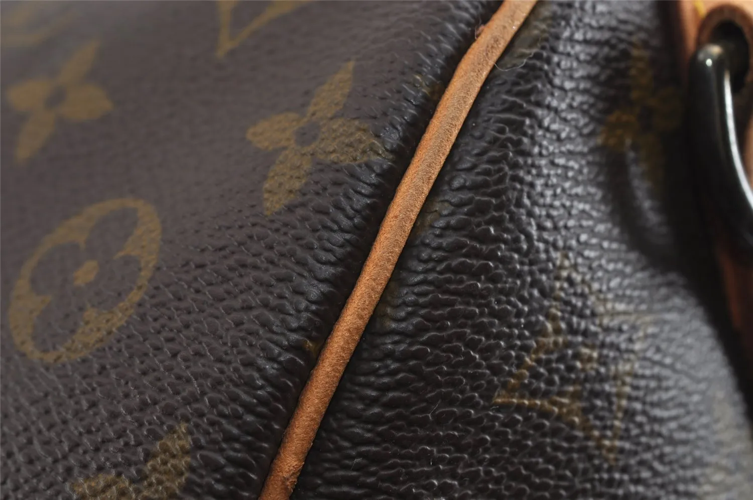 Authentic Louis Vuitton Monogram Keepall Bandouliere 60 M41412 Boston Bag 8230I